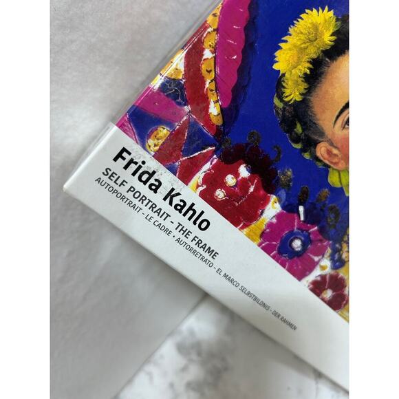 Frida Kahlo EuroGraphics Self Portrait The Frame 1000 Piece Puzzle Fine Art Coll - Picture 3 of 7